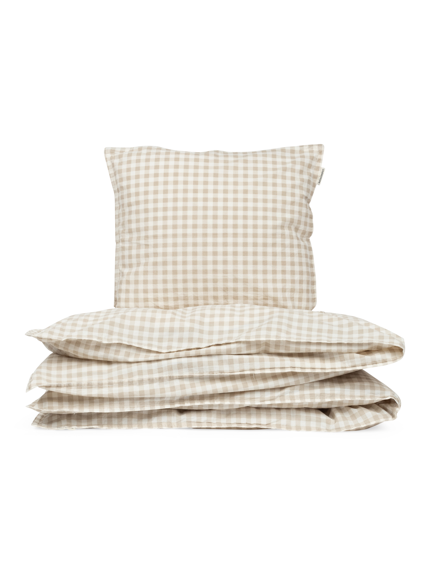 Studio Feder Sengetøj - Gingham Oat