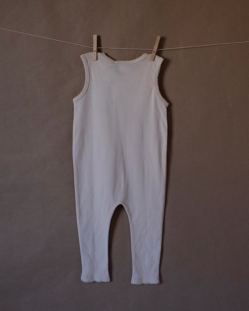 Lilli & Leopold - Organic Cotton Sleeveless Suit - Sand