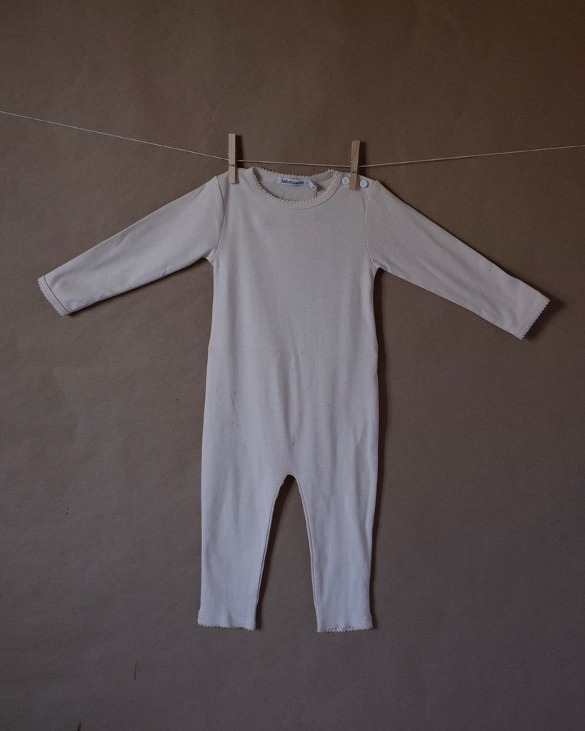 Lilli & Leopold - Organic Cotton Bodysuit - Sand