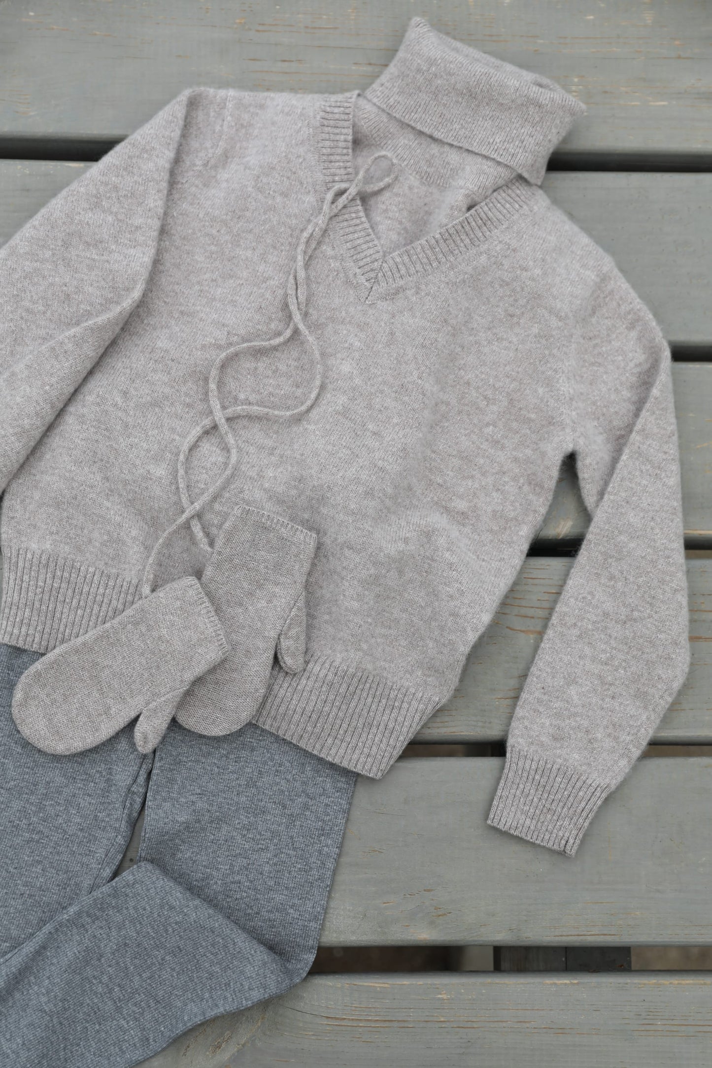 Holmm - Lou Cashmere Halsedisse - Toast