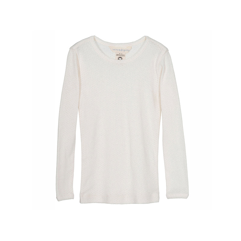 Serendipity - Bluse - Pointelle
