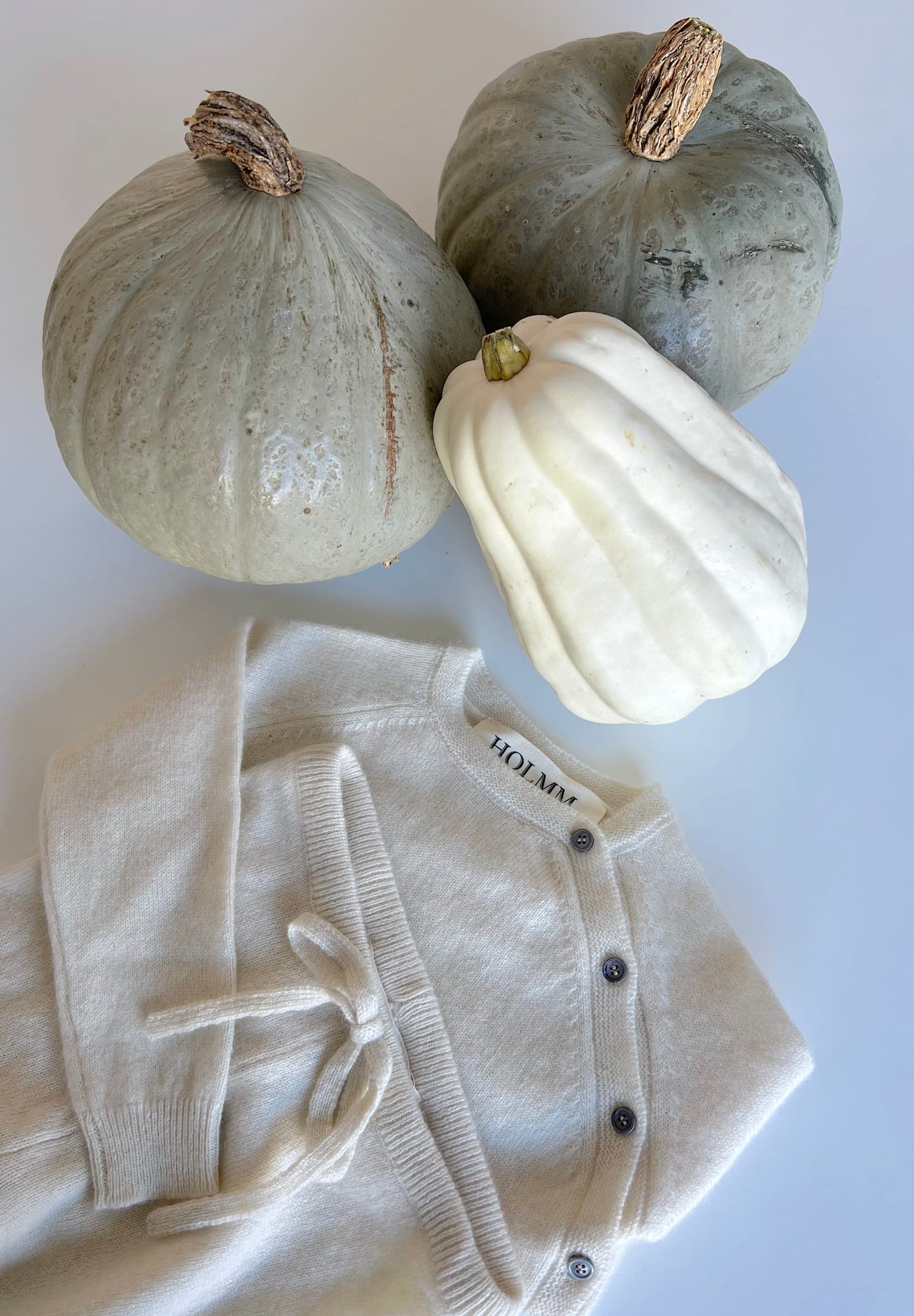 Holmm - Doppio Cashmere Sæt - Natur