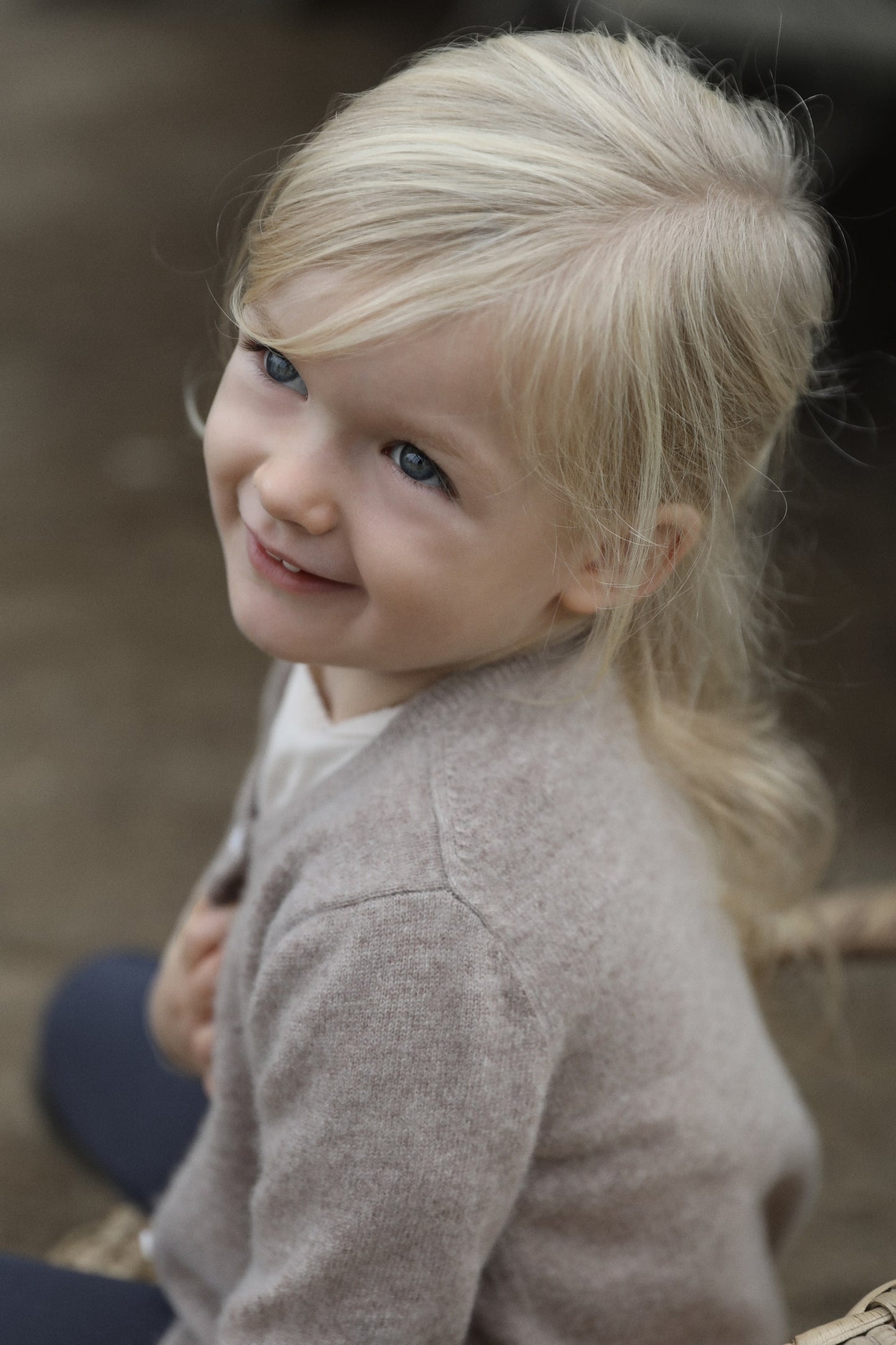 Holmm - Molly Cashmere Cardigan - Toast