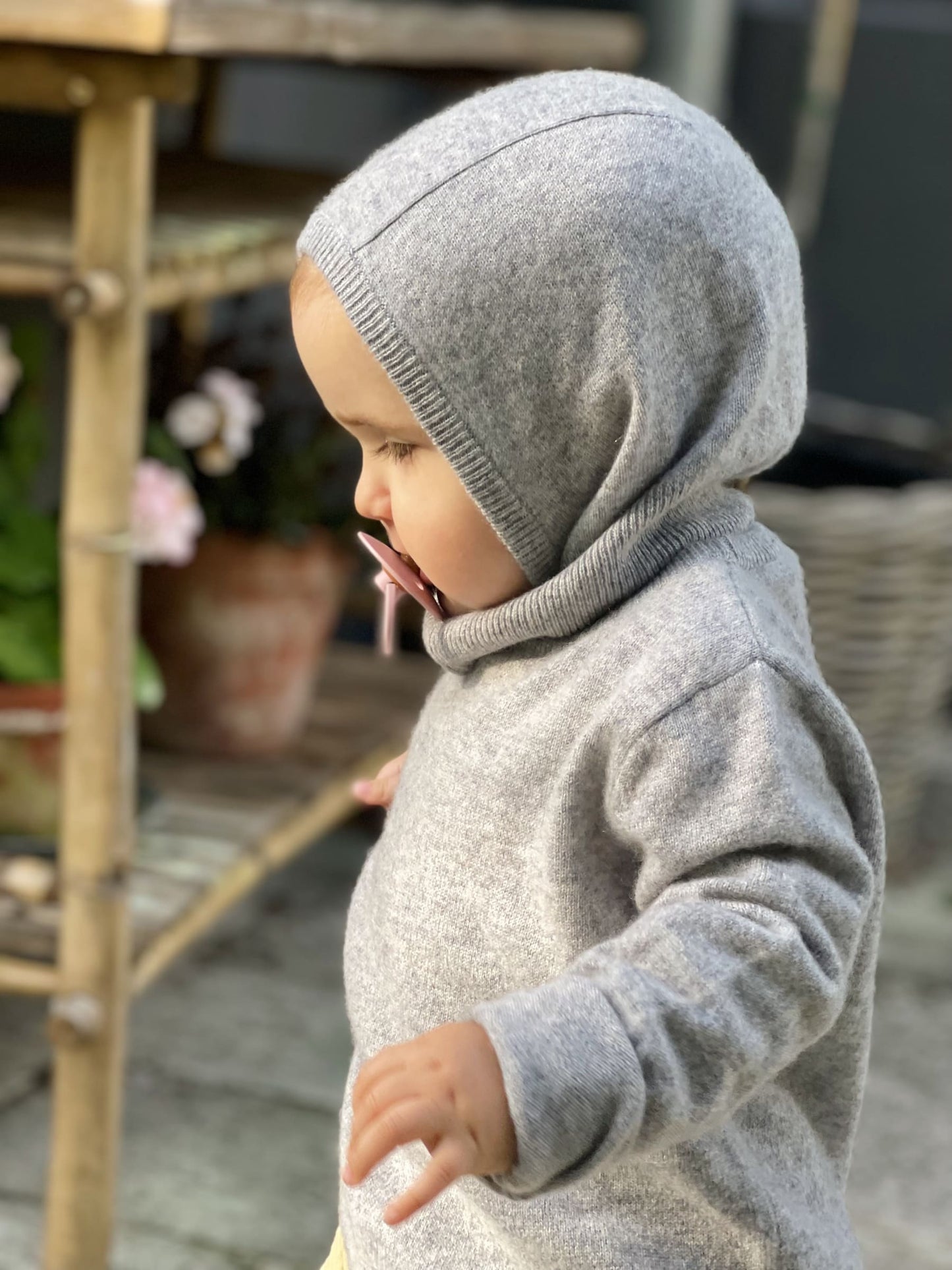 Holmm - Netty Cashmere Balaclava - Toast