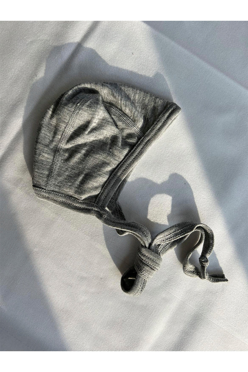 Engel - Babyhue i uld/silke - Grå