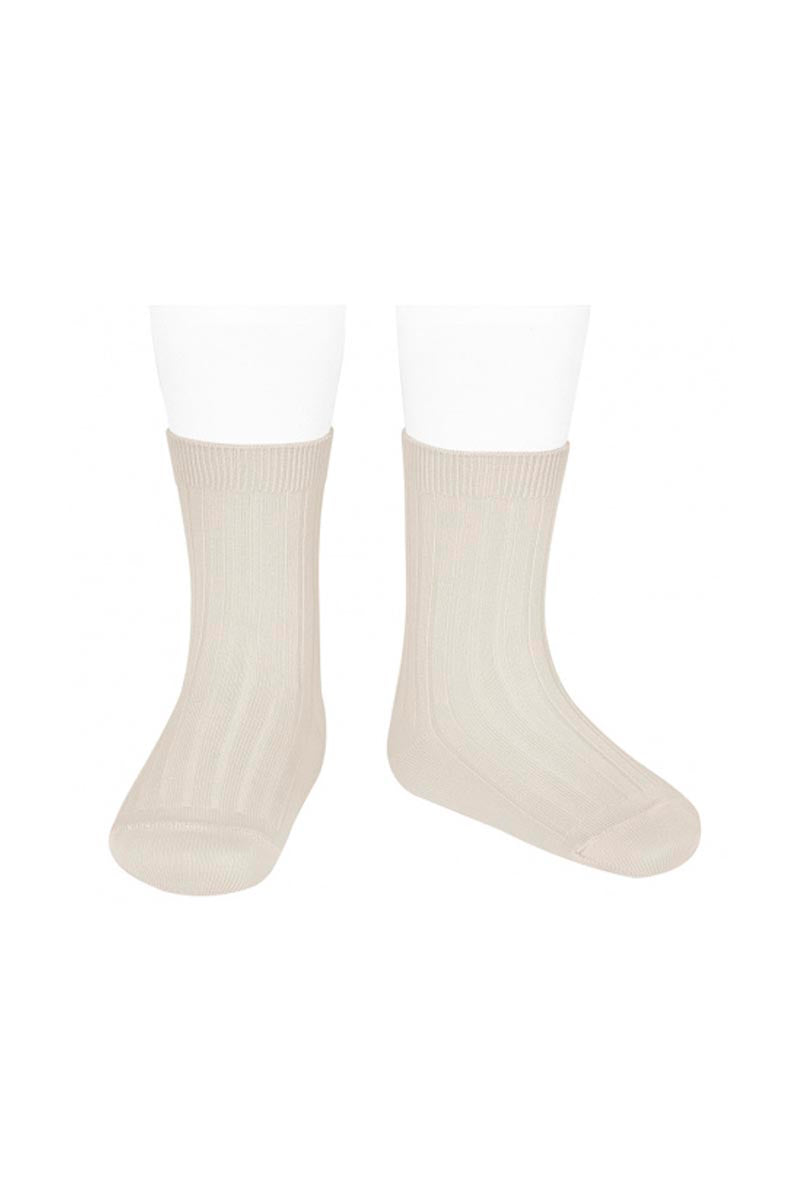 Cóndor - Rib strømper - Linen