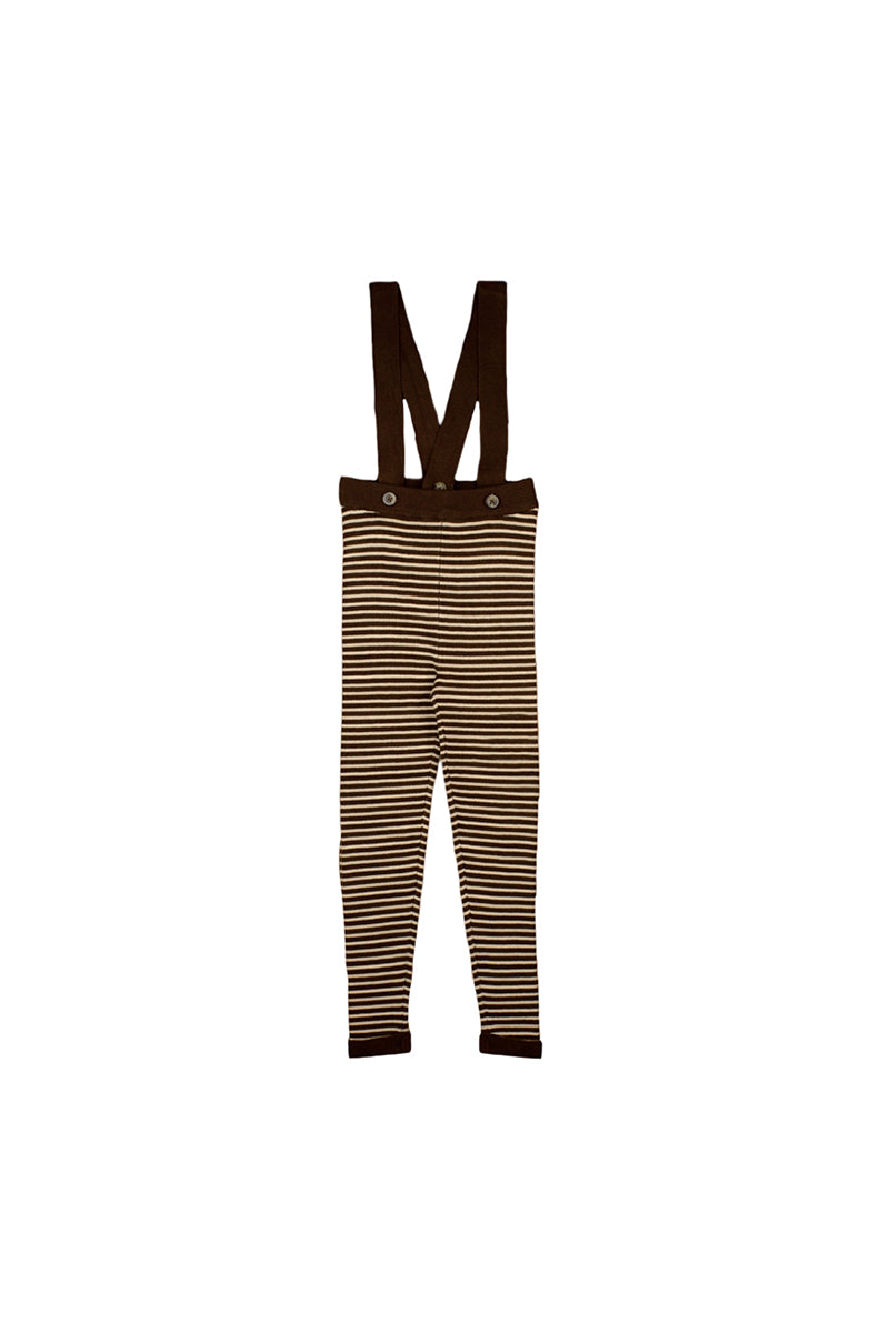 Fliink - Favo leggings med seler - Chicory coffee