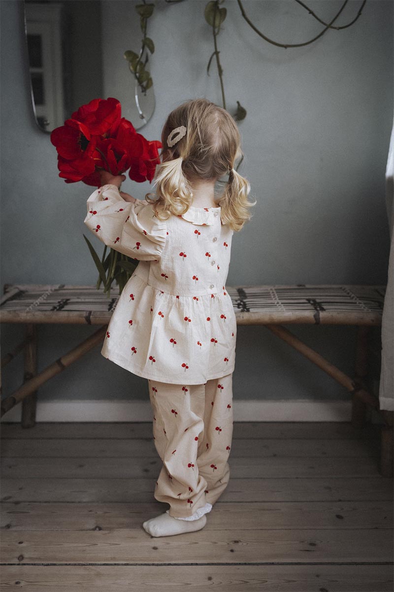 Fliink - Flower pants - Sandshell
