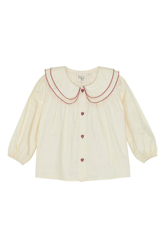 Flöss - Darling blouse - Soft white