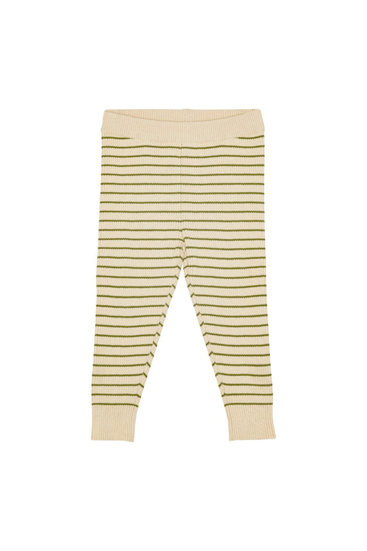 Flöss - Flye leggings - Warm cotton/Green