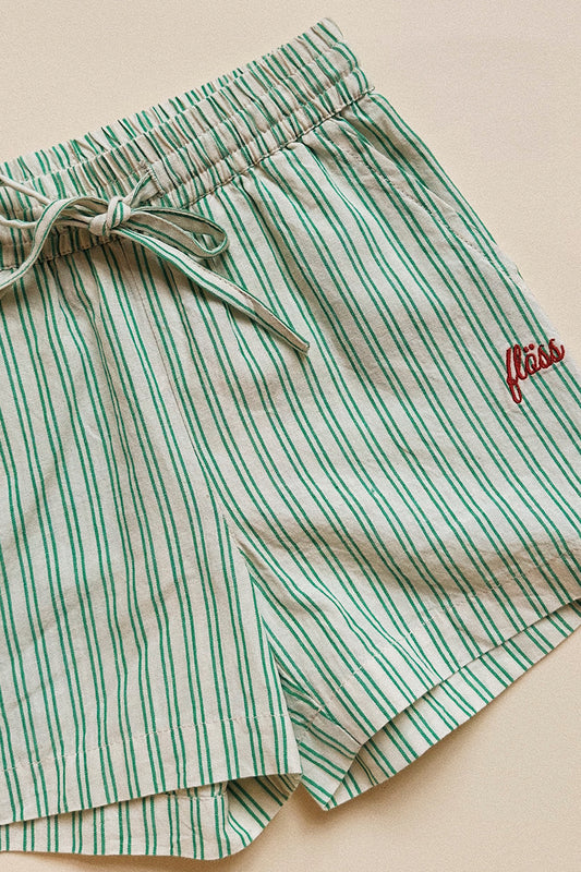 Flöss - James shorts - Green/cloud