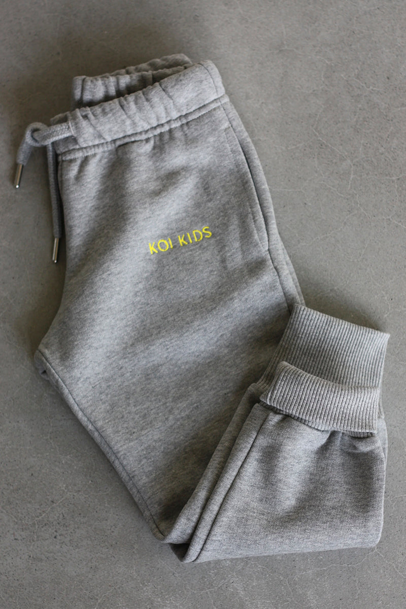 Koi kids - Bestie sweatpants - Grey melange
