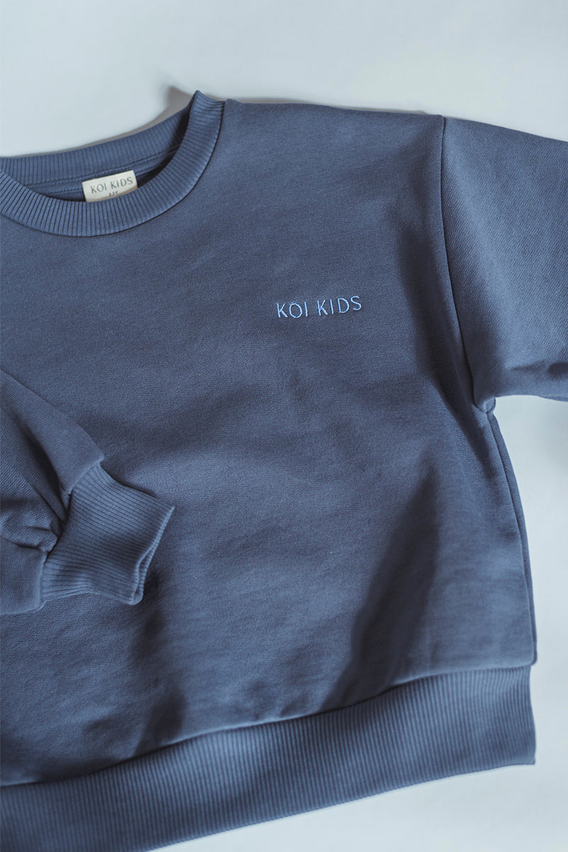 Koi kids - Focus sweatshirt - Denim