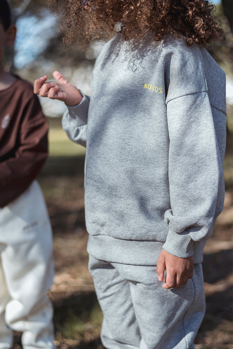 Koi kids - Bestie sweatpants - Grey melange