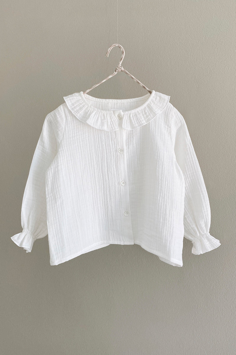 Lalaby - Ellen skjorte - Natural white