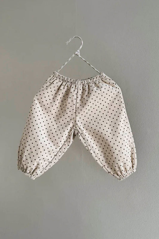 Lalaby - Pixi pants - Brown dot