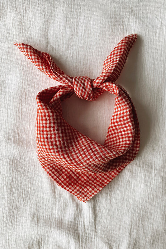 Lalaby - Vera scarf - Cherry check