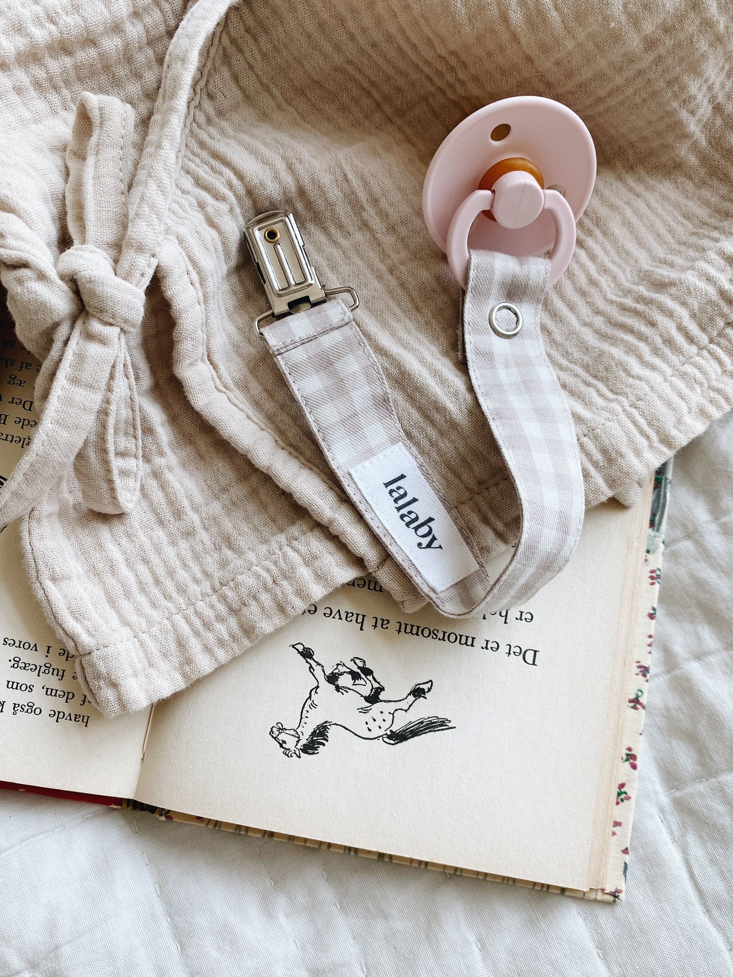Lalaby - Suttesnor - Beige gingham