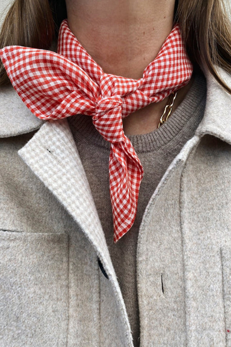 Lalaby - Vera scarf - Cherry check