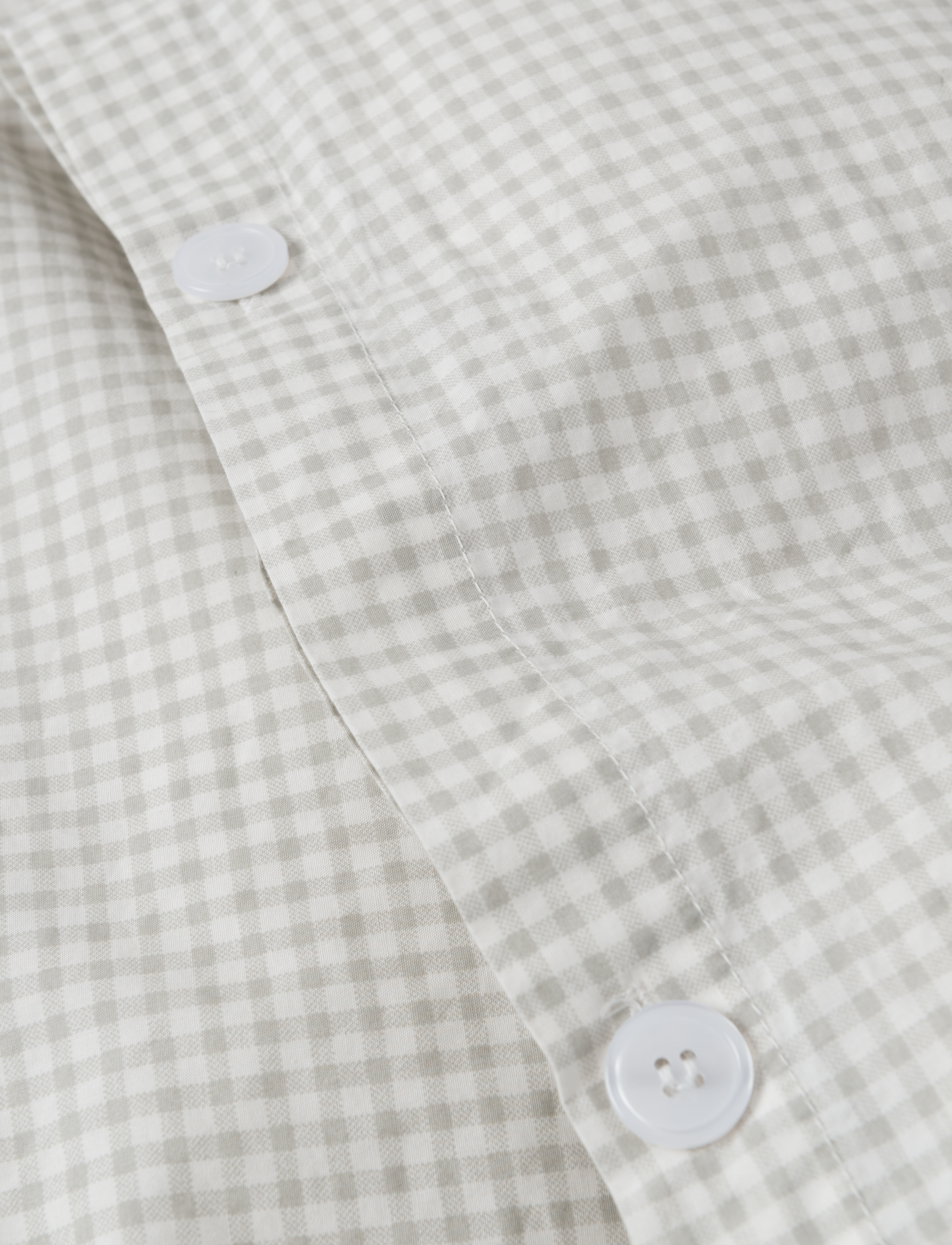Studio Feder - Sengetøj - Gingham mini grey