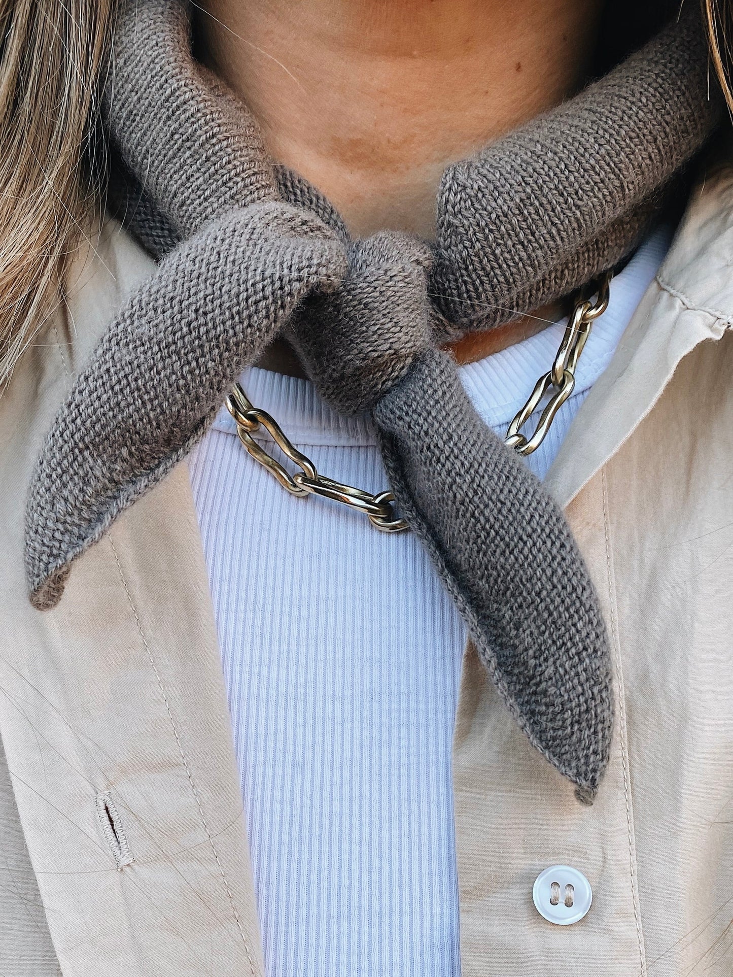 Lalaby - Atlas scarf - Brown