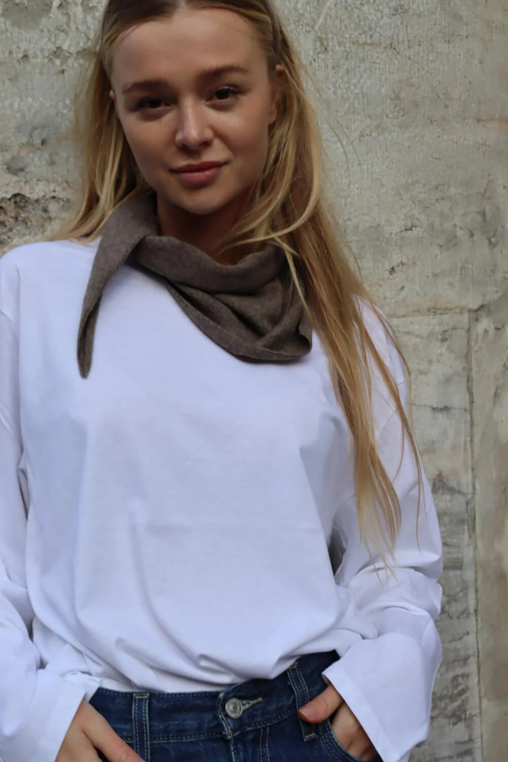 Little O'tay - Nessa scarf - Warm beige