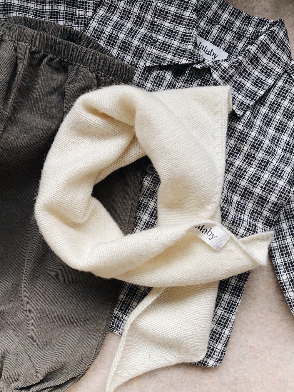 Lalaby - Atlas scarf - Natural
