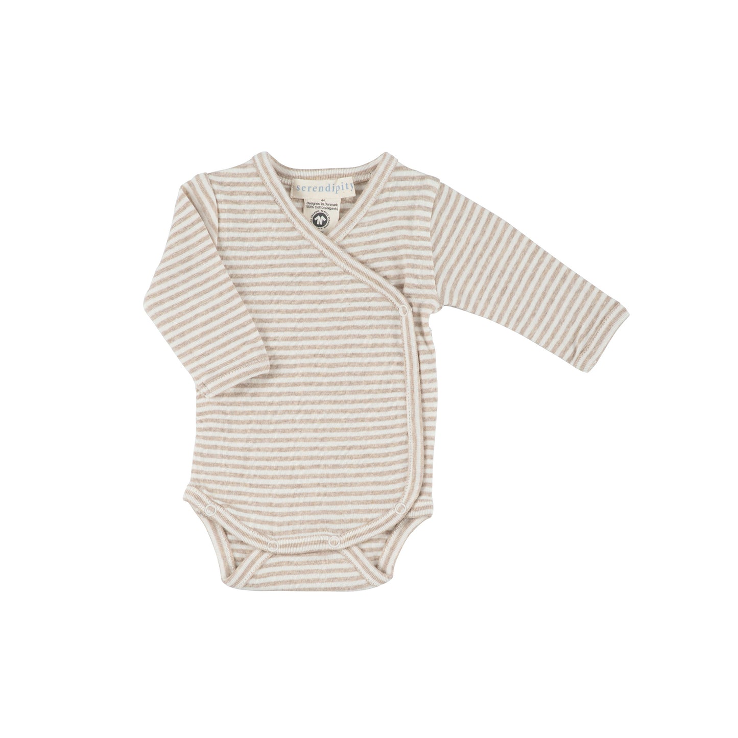 Serendipity - Newborn wrap body - Stribet Oat