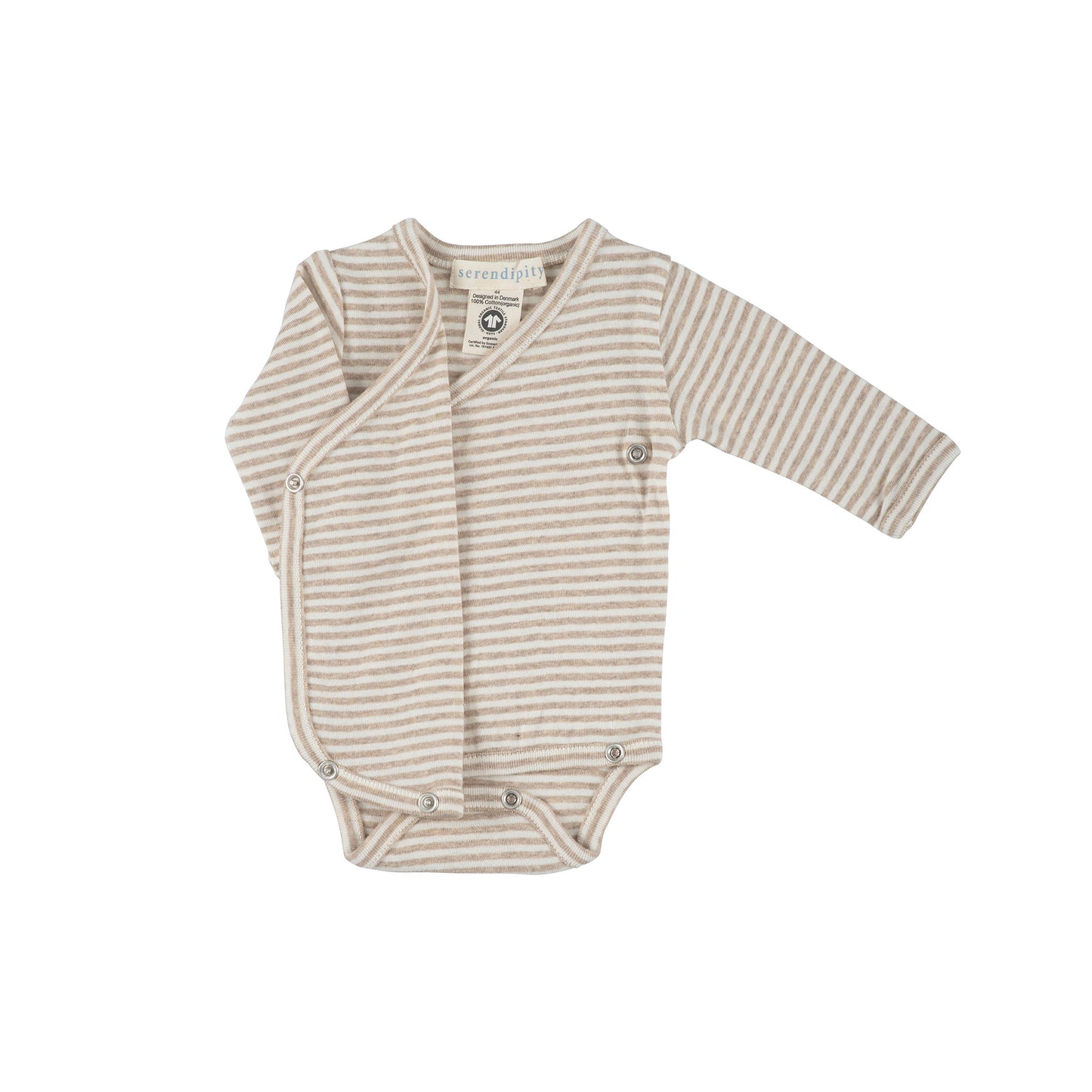 Serendipity - Newborn wrap body - Stribet Oat