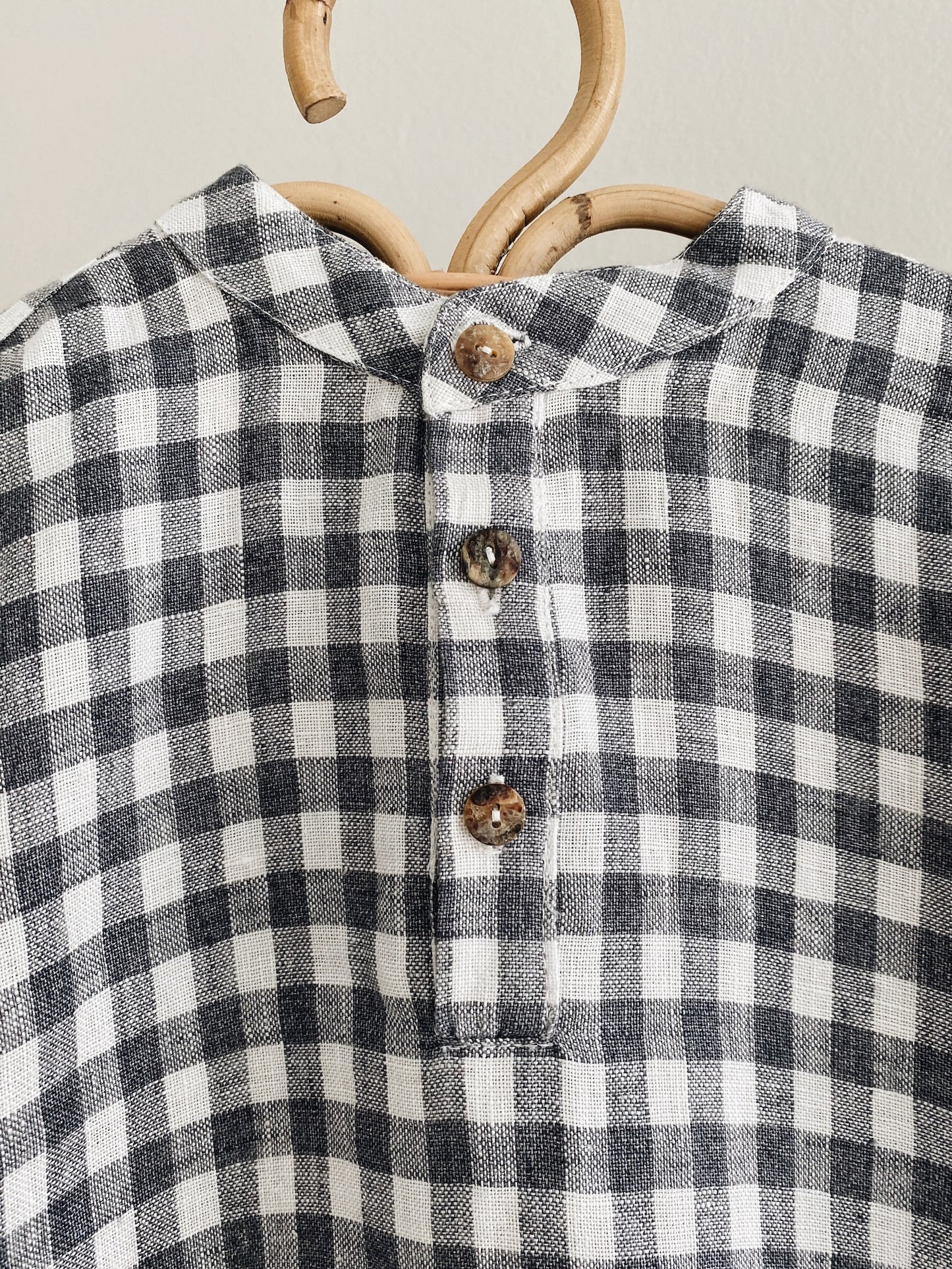 Lalaby - Carlo shirt - Elephant check